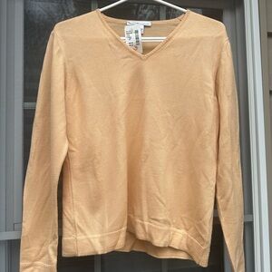 Vintage The Work Saks Fifth Avenue Womens Merino wool sweater Size Large NWT